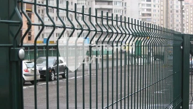 Забор из евросетки